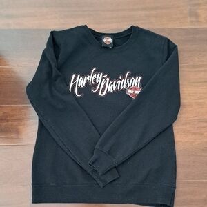 Sturgis Harley-Davidson Black Crewneck Sweater